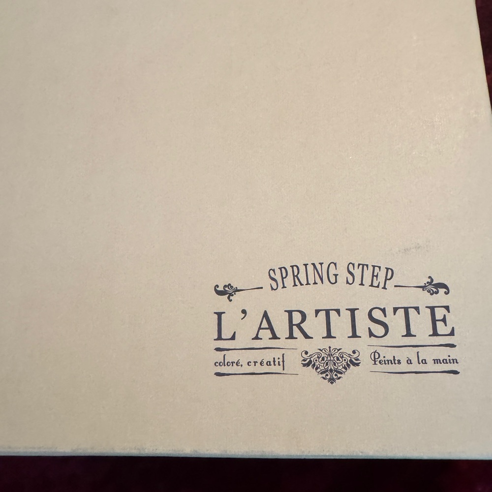 L’Artiste New in Box Elegant Floral Lace-Up Boots - Black and Pink Brocade Sz 8 - Picture 8 of 10
